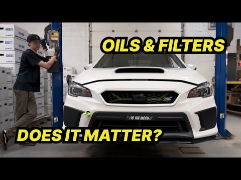 The BEST OILS and FILTERS for your Subaru WRX/STi