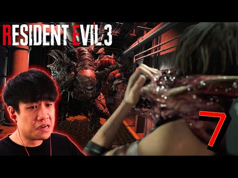 【Resident Evil 3 Remake】Part 7 - STOP USING TENTACLES Nemesis又來吃我了 HD 60fps Walkthrough