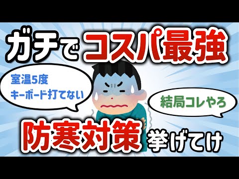 【2ch有益スレ】寒い、オススメの防寒対策教えて【ゆっくり解説】