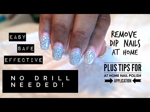 Your nails are nasty. How to safely Remove Gel, Acrylic, SNS/Dip Powder Nails at Home