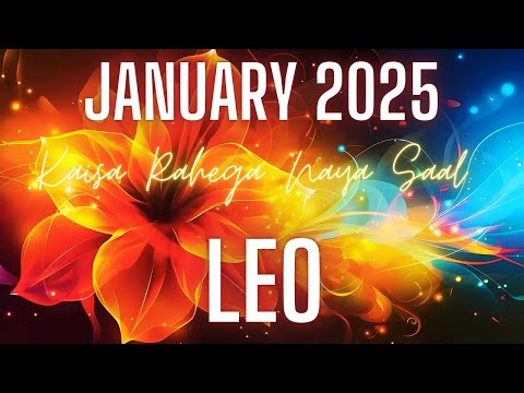 LEO ( सिंह राशि) JANUARY PREDICTION 2025| TAROT READING IN HINDI@healingtarot111 🎁🦋🌈🎉