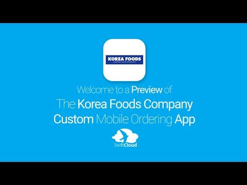 Korea Foods Company - Mobile App Preview - KOR933