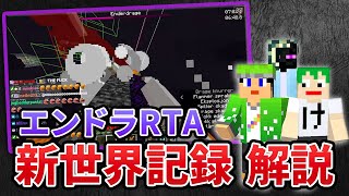 【エンドラRTA】世界記録を日本上位走者が解説！ 【マイクラ】