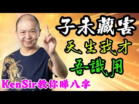 🎱📚🈹️EX158｜天生我才吾識用｜子未藏害｜為生命創造價值｜#KenSir #教你睇八字 #astrology #八字 #盤古靈數 #玄學 #蛇年2025十二生肖  #留言 👇👇👇