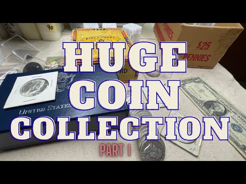 ❗️Massive Coin Collection purchased❗️Over 70 years of collecting Constitutional Silver❗️ Part 1