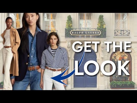 How to Re-create The Ralph Lauren Look on A Budget