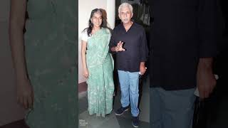 Naseeruddin Shah and wife Ratna Pathak#bollywood #naseeruddin #ratnapathak #viralvideo