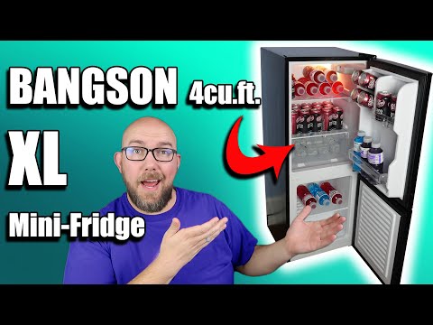 Bangson Fridge 4cu ft Compact Refrigerator (mini-fridge)