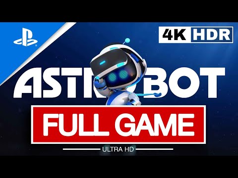 ASTRO BOT Full Game Walkthrough - No Commentary (4K 60 FPS) 100% Complete Edition