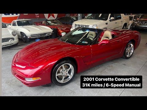 SOLD: 2001 Chevrolet Corvette ~ 6-Speed Manual ~ 31K Miles