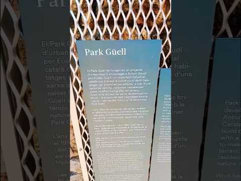 #2742 TRAVEL TIME - Outside Park Güell (Part 1), Barcelona, Catalonia, Spain, Europa