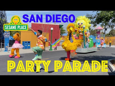 Sesame Place San Diego Sesame Street Party Parade 2022