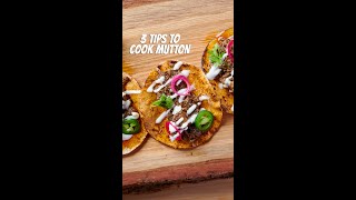 3 Tips to cook Mutton perfectly every time! 🧑‍🍳#ChefitUp #YourFoodLab #Tips