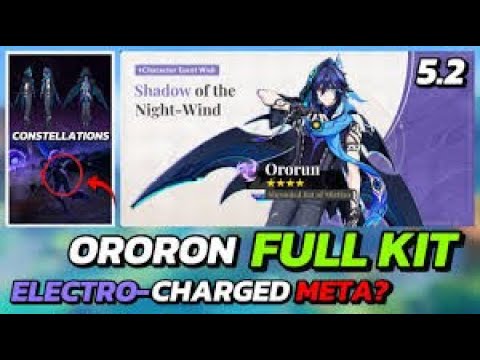 NEW 5.2 OroronLeaks!🔥 INSANE Constellations & Skills! | Genshin Impact