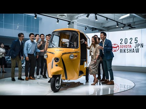 New 2025 Toyota JPN Rikshaw: Finally launched! First Look