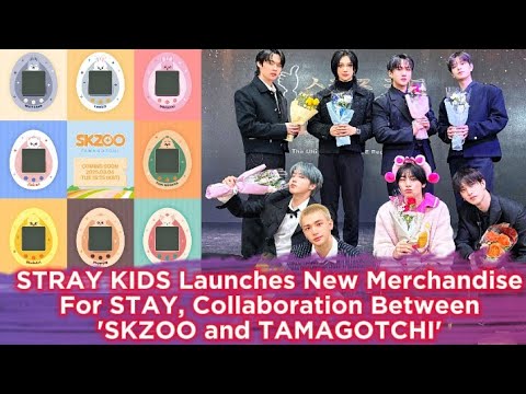 STRAY KIDS Launches New Merchandise For STAY, Collaboration Between 'SKZOO and TAMAGOTCHI'