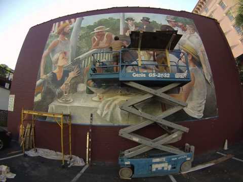 Renoir Redux: Exceptional Pairings Mural Time-Lapse