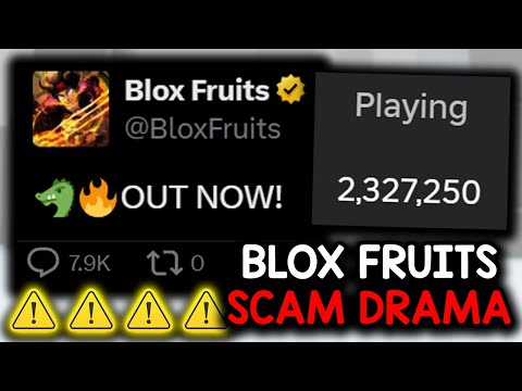 The Roblox Blox Fruits Drama Situation...