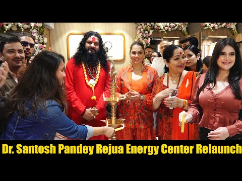 Isha Koppikar, Zareen Khan & Sunanda Shetty At Relaunch Of Dr. Santosh Pandey's Rejua Energy Center