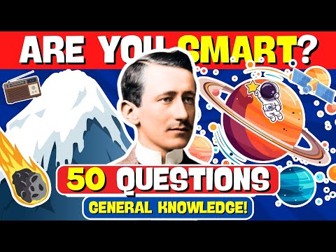 50 General Knowledge Questions 🧠🤯 | Random Quizzes