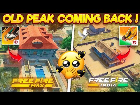 ff old peak coming back to remnam village of free fire 🔥 india #ffindiaisback#dateofvideosee