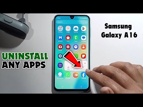 How To Uninstall ANY Apps On Samsung Galaxy A16