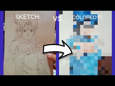 DRAWING SASUKE UCHIHA | KID | NARUTO SHIPPUDEN