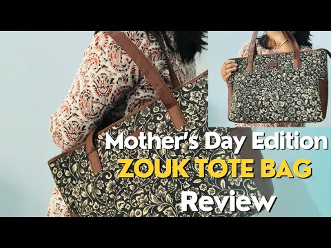 Zouk Tote Handbag | complete Review | Mother’s Day Edition | Baby Bag for New Mothers