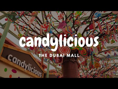 Dubai [4K] Largest Candy Shop Dubai Mall Walking Tour