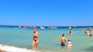 【4K】BEACH WALK COSTINESTI 2020 Discover the Black Sea Sunny Beaches - Plaja Charm Romania (Part 3)