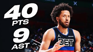 Cade Cunningham GOES OFF For SEASON-HIGH 40 PTS! 🔥 | January 4, 2025