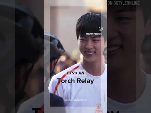 bts jin torch relay #btsshorts