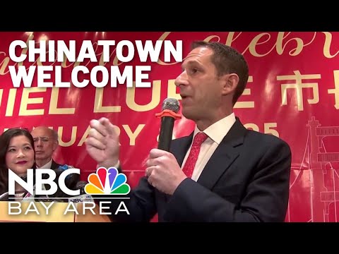 San Francisco's Chinatown celebrates new Mayor Daniel Lurie