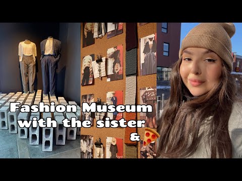 Vlog 19: We went to a Fashion Museum then got pizza!