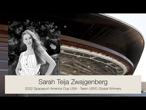 "Spaceport America Cup 2022 USA - Sarah's Team Won Global Comp" Greg Zwajgenberg, proud beyond words