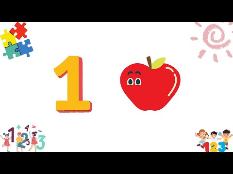 Learn Counting/1 to 10 Counting/Count Apples/Pre-School /Learn Numbers/Education & Learning