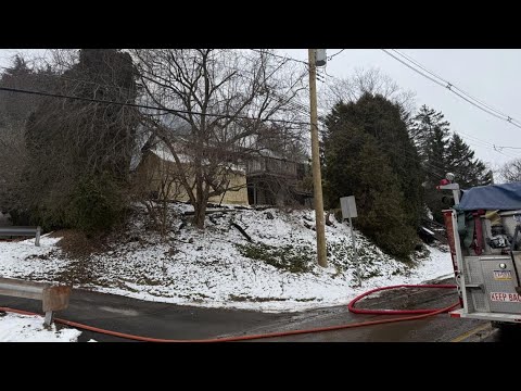 Flames destroy Luzerne County home