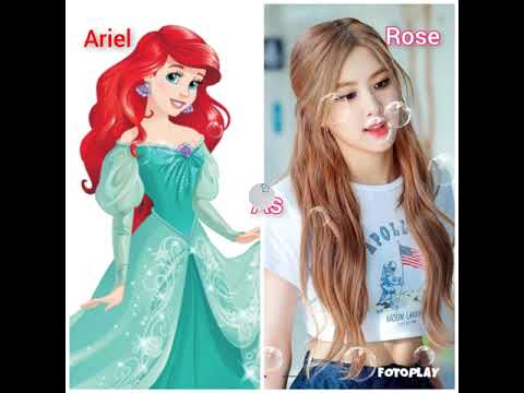 Blackpink As Disney Princess 🥰🥰