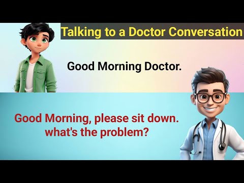 Talking to a Doctor Conversation - English Speaking For Beginners