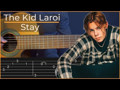 Stay - The Kid Laroi ft Justin Bieber (Simple Guitar Tab)