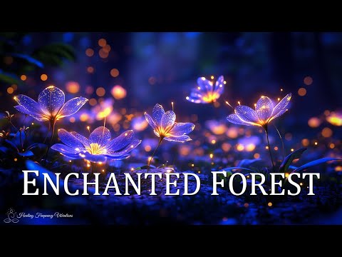 Enchanted Forest Ambience | 417Hz + 432Hz + 852Hz - Miracle Tone Healing | Clear All Negative Ene...