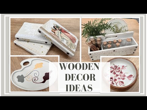 WOODEN DECOR IDEAS ON A BUDGET