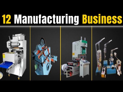 12 Manufacturing Business for 2025 2025 के लिए बेस्ट मैन्युफैक्चरिंग आइडिया 💡#manufacturingbusiness