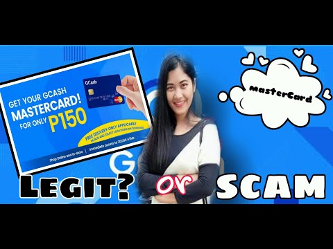 GCASH MASTER CARD LEGIT O SCAM!??