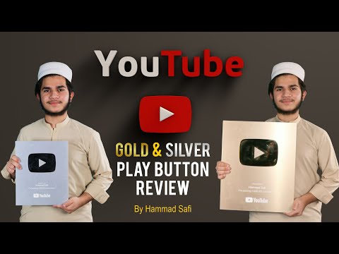 Youtube Golden & Silver Play Button Unboxing || Thanks for Supporting Me || Hammad Safi