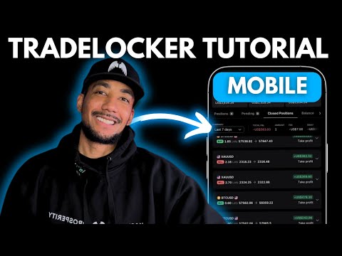 How to use TradeLocker on Phone - Mobile Tutorial