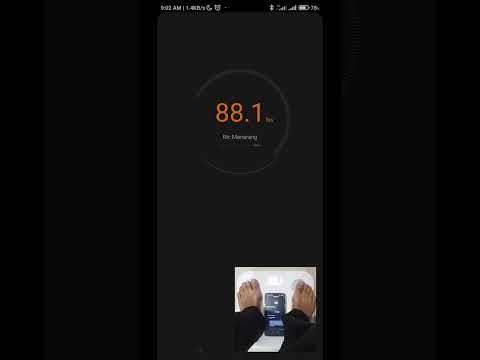 Xiaomi Body Composition Scale - How to mrasure body fat