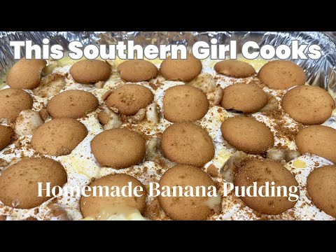 How to make quick and simple homemade banana pudding