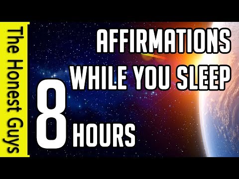 Affirmations While You Sleep, with Guided Sleep Talk-Down Story "A Place of Magic"