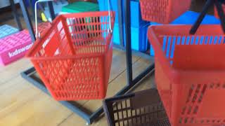 supermarket shopping basket